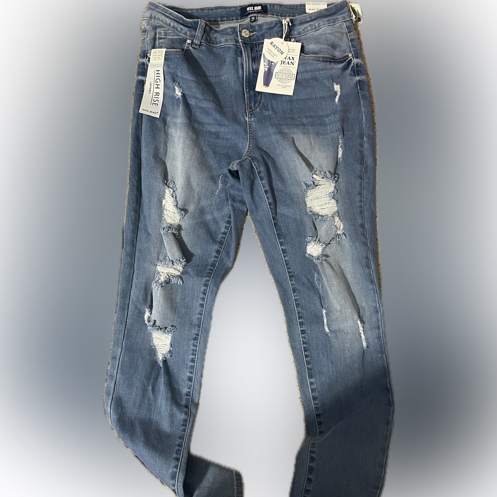 Wax Jean woman high rise skinny size 16.